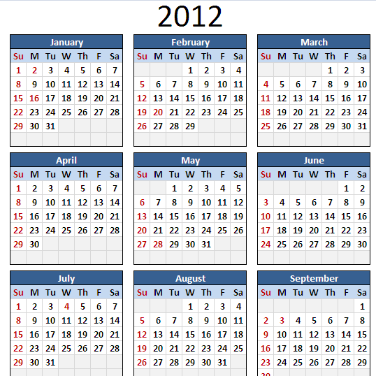 Perpetual Calendar (Basic)