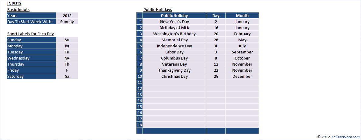 Perpetual Calendar (Basic) - Image 2